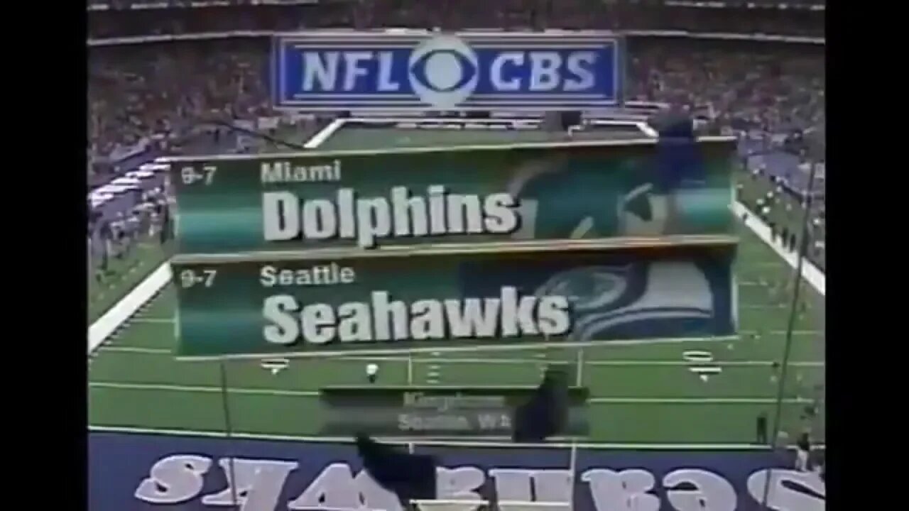 2000-01-09 AFC Wild Card Miami Dolphins vs Seattle Seahawks