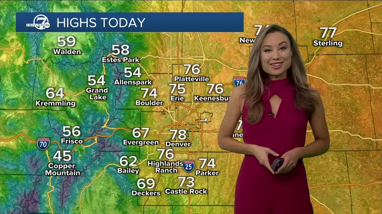 A warm November day ahead