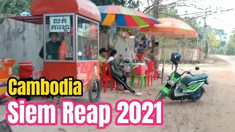 Lifestyle in Siem Reap Province, Sala Mukneak Kok Chak Siem Reap 2021, Amazing Tour Cambodia