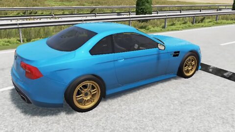 Car vs Speed Bumps (Breakers) | 46 | BeamNG | Crash Cars Games 2022