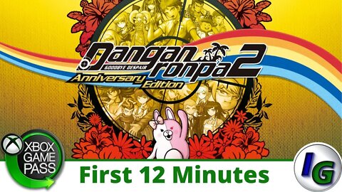 Danganronpa 2: Goodbye Despair Anniversary Edition Gameplay on Xbox Game Pass