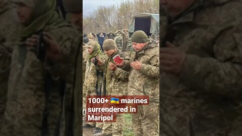 1000+ 🇺🇦 marines surrendered in Maripol