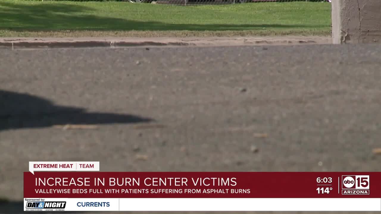 Arizonans getting burned on pavement amid scorching temperatures