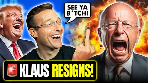 Klaus Schwab RESIGNS From World Economic Forum in DISGRACE