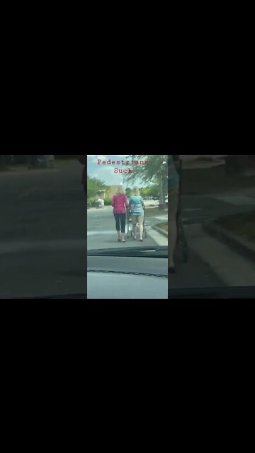 Pedestrians Suck