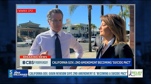 Gavin Newsom claims that the "Second Amendment has become a Suicide Pact"