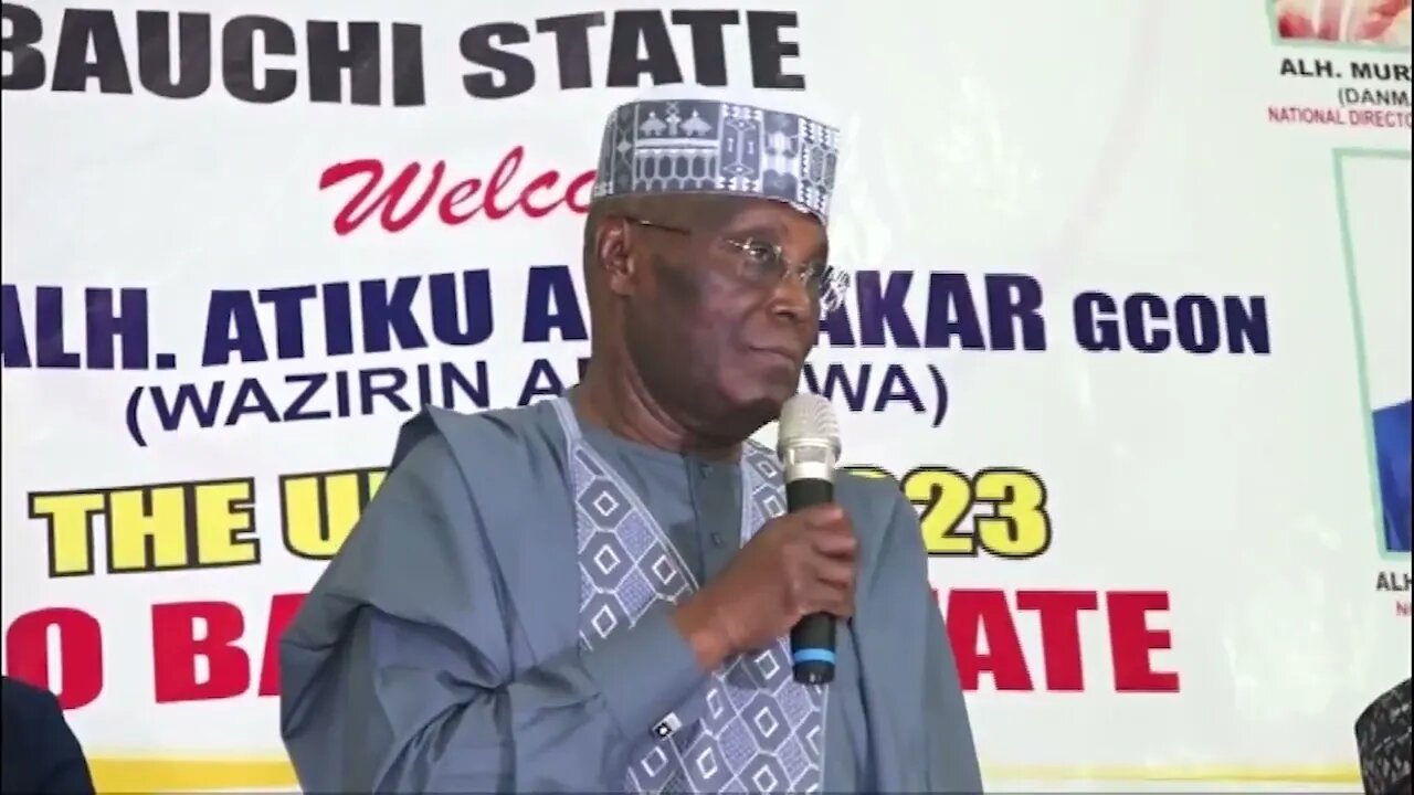 2023 ELECTIONS: ATIKU ABUBAKAR IN BAUCHI STATE | NORTH EAST TOUR