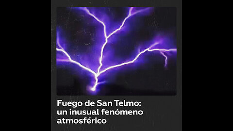 Pilotos captan espectaculares imágenes del fuego de San Telmo durante una tormenta