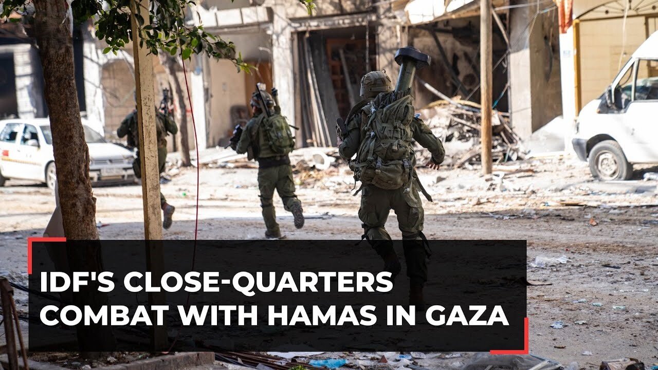 How Hamas sets up booby traps for IDF; watch close-quarters combat in Gaza Strip | Israel-Hamas War