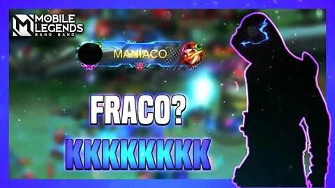 E AINDA DIZEM QUE ELE É FRACO KKKKKKKKKKKKKK, ENFIM O LENDA 18 | Mobile Legends