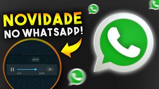 Chegou aí? WhatsApp liberou NOVA FUNÇÃO para TODOS! CONFIRA!