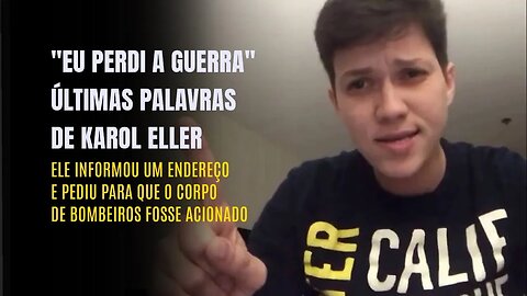 "PERDI A GUERRA" DISSE INFLUENCIADORA ANTES DE TIRAR SUA VIDA