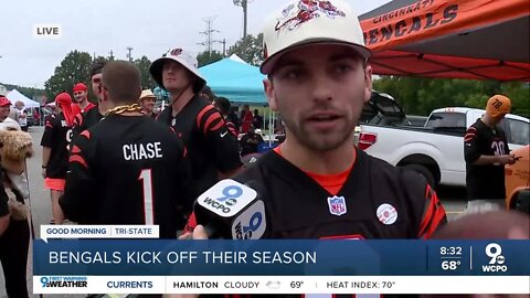 Bengals fans kick off the season