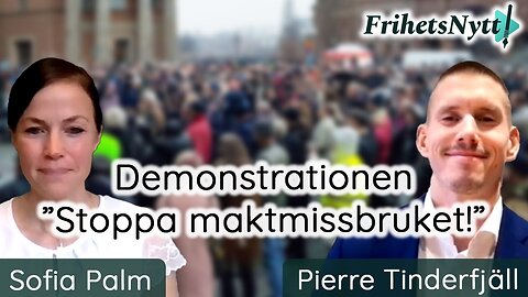 Det Goda Initiativet: Demonstrationen "Stoppa maktmissbruket"