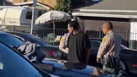 Sheriff Deputies Detain The Wrong Man Then Refuse To Shake His Hand