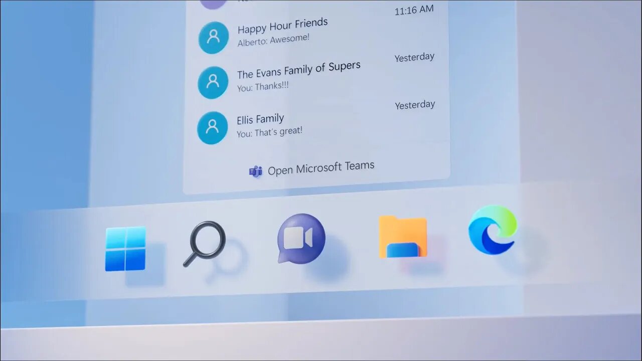 Windows 11 Chat announcement