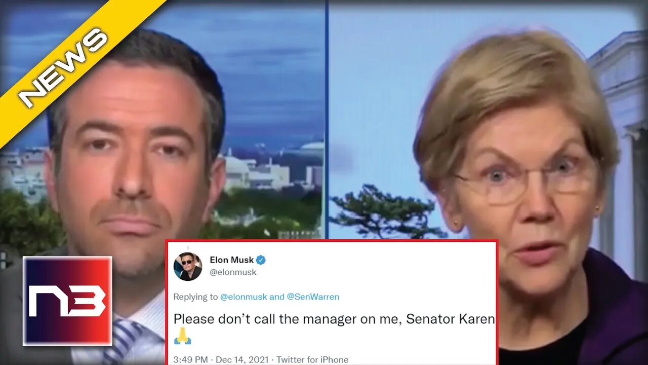 Warpath: Elizabeth Warren REACTS BADLY To Elon Musk Taking Over Twitter