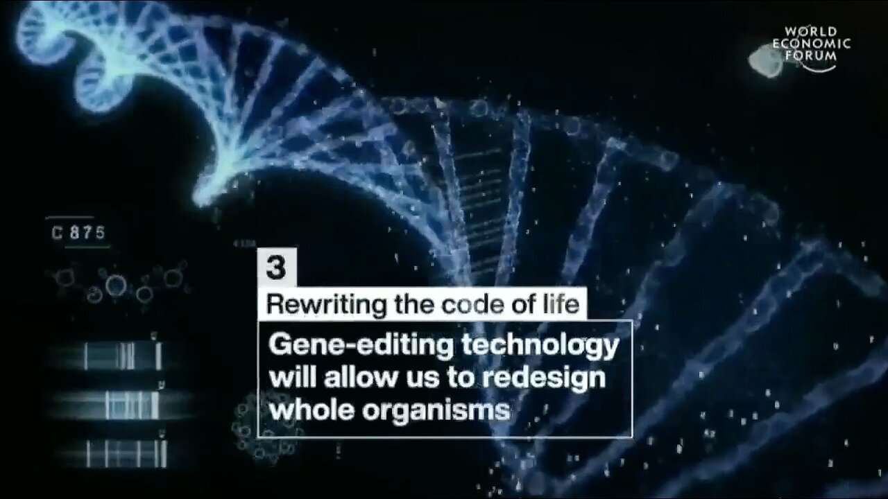 The Great Reset | World Economic Forum 2023 Meeting | "Improving Biology and Redesigning Organisms. Diminished Reality Glasses That Will Allow You to Remove Things from Your View Wether That Be Garage or Other People."