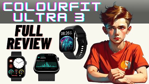 Colour fit ultra 3 | watch review | by Tech Rohan