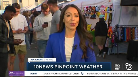 ABC 10News Weather with Meteorologist Angelica Campos