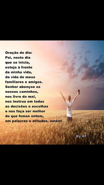 Pai neste dia que se inicia