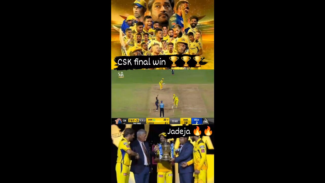 Csk win the matche final