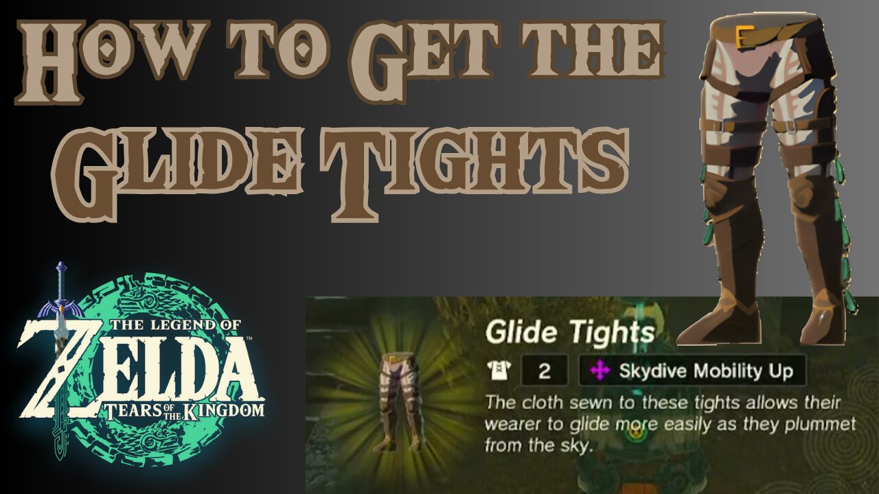 How to Get the Glide Tights in The Legend of Zelda: Tears of the Kingdom!!! #totk