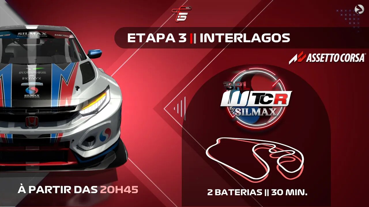 SILMAX WTCR CUP 2022 - 3ª Etapa Temporada 5 - INTERLAGOS - ASSETTO CORSA