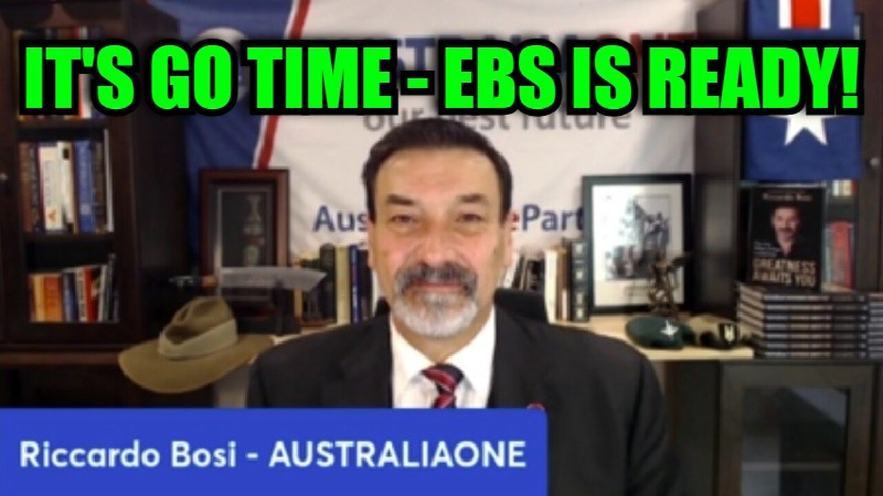 Riccardo Bosi 11/3/24: It's Go Time - EBS Is Ready!!