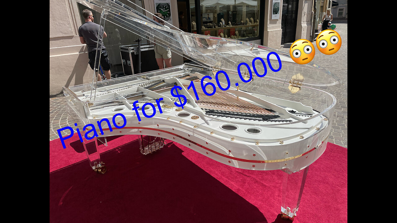 World's Most Breathtaking Piano for $160.000 Schimmel Piano