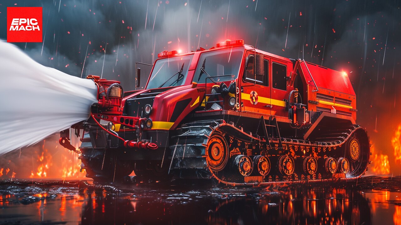 Top 10 Cutting Edge FIRE FIGHTING Vehicles Around The World