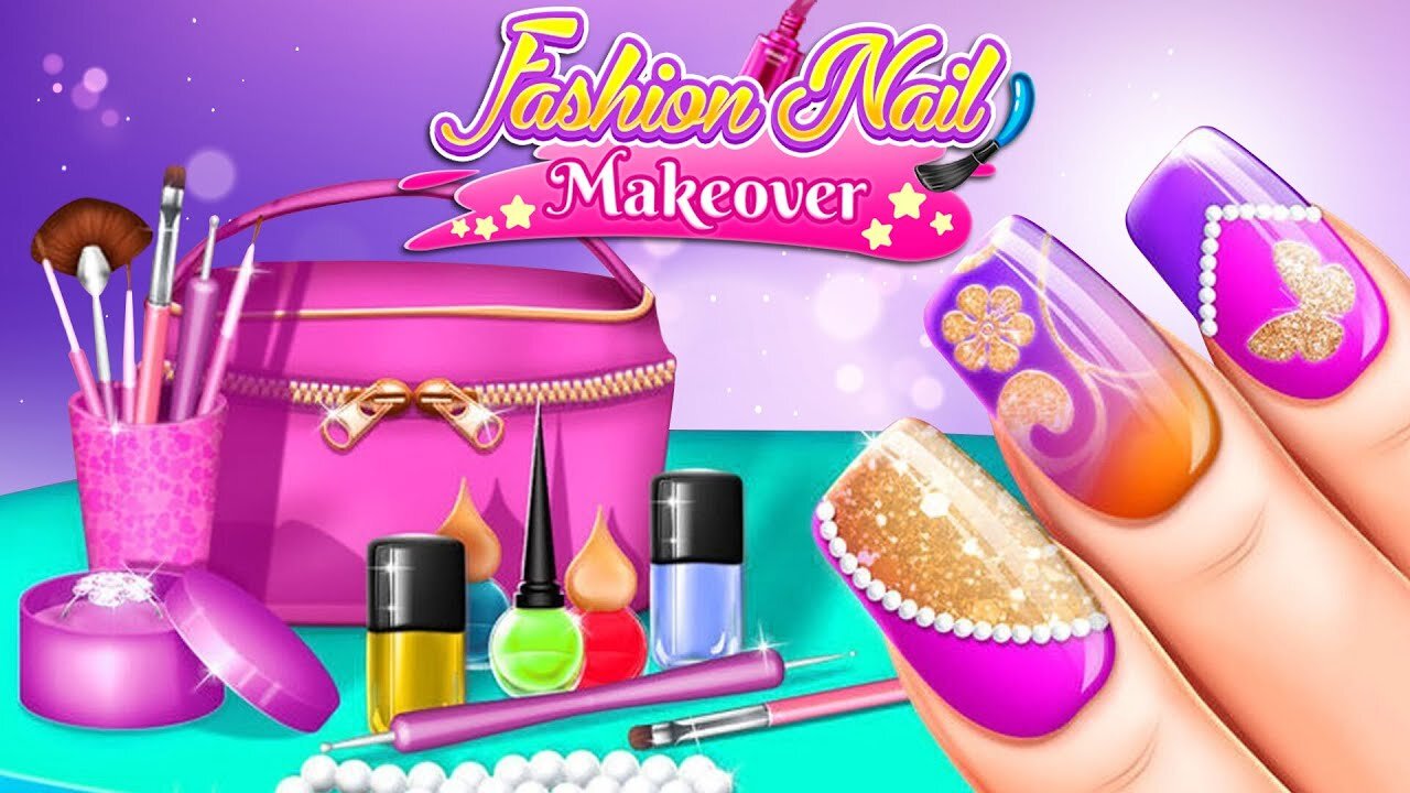 Princess Nail Art Game - Stylish Nails💅 and accessories - Kids and Girls Gameplay