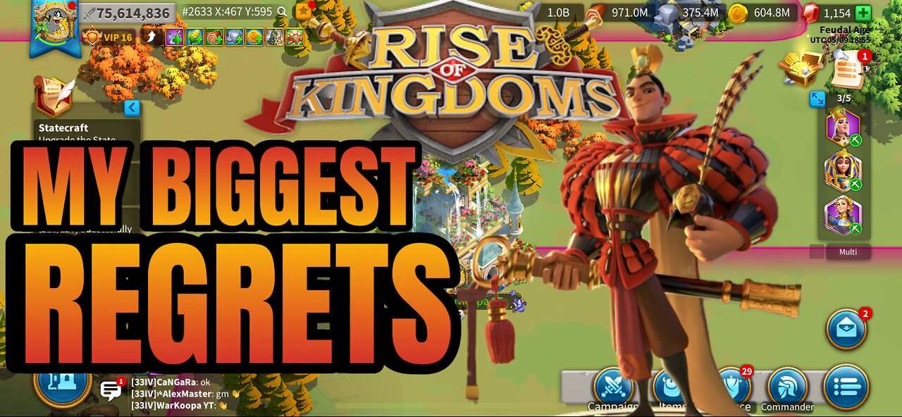 My Top 3 Failures In My Rise of Kingdoms Career | I Wanna Know Yours!!