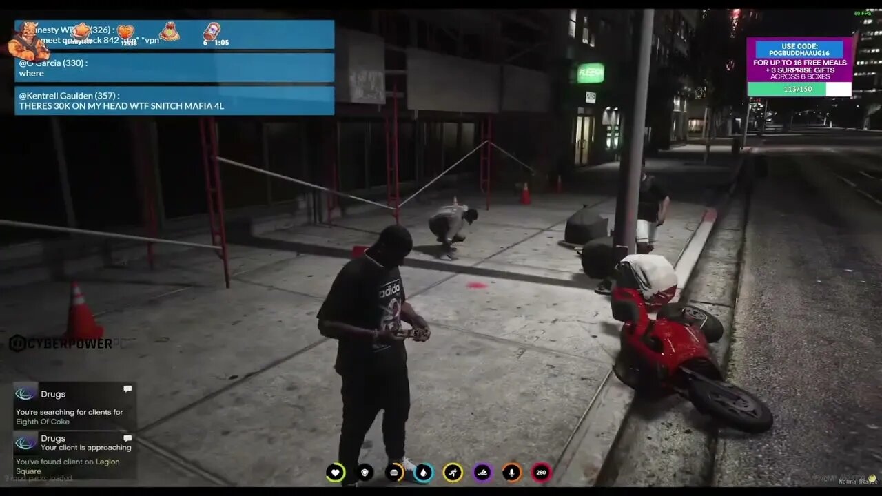 Penta and Buddha FIRST interaction on District 10 - GTA RP #shorts