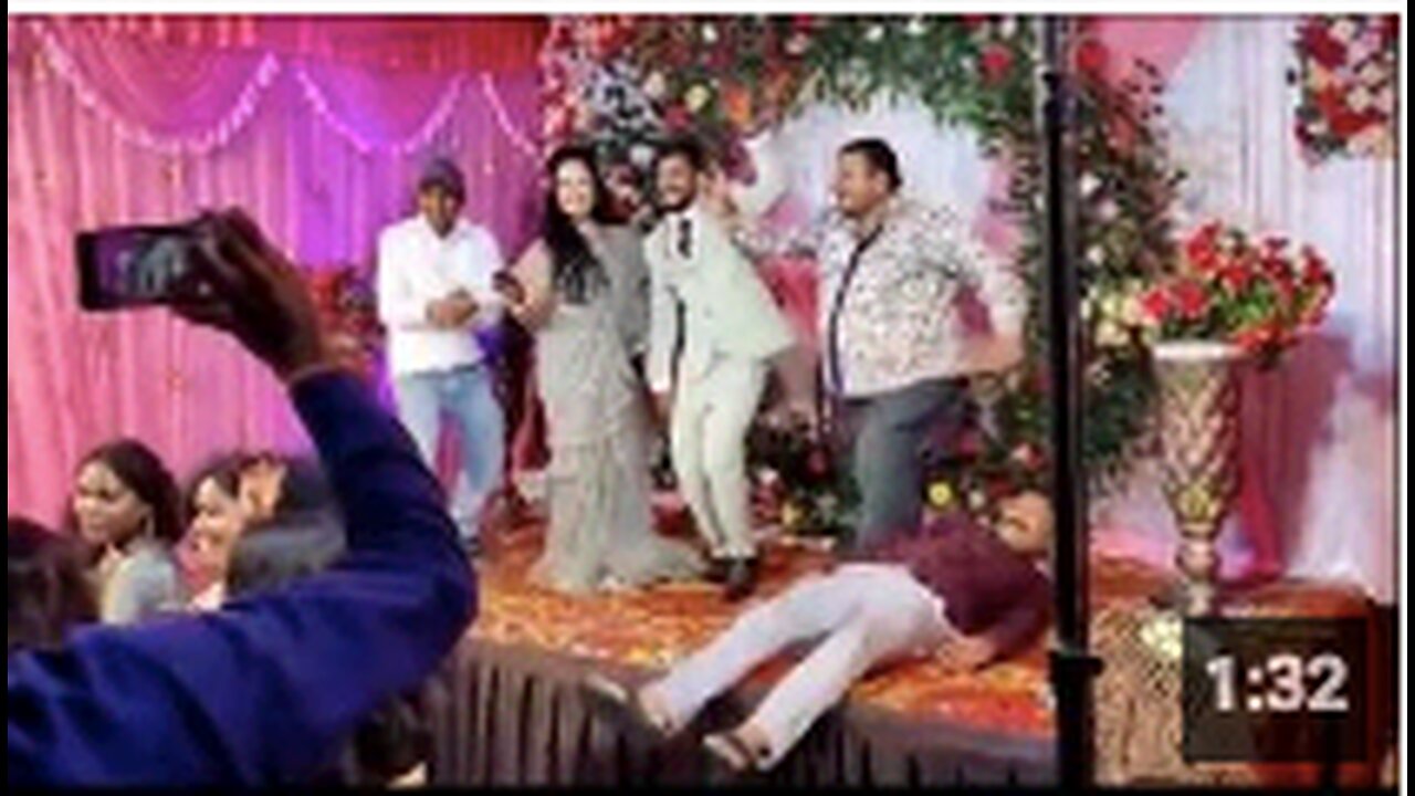 Dilip Rautkar - suffers a heart attack and drops dead whilst dancing at a wedding ceremony