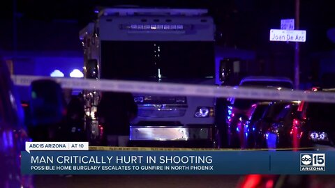 Man criticaly hurt in shooting