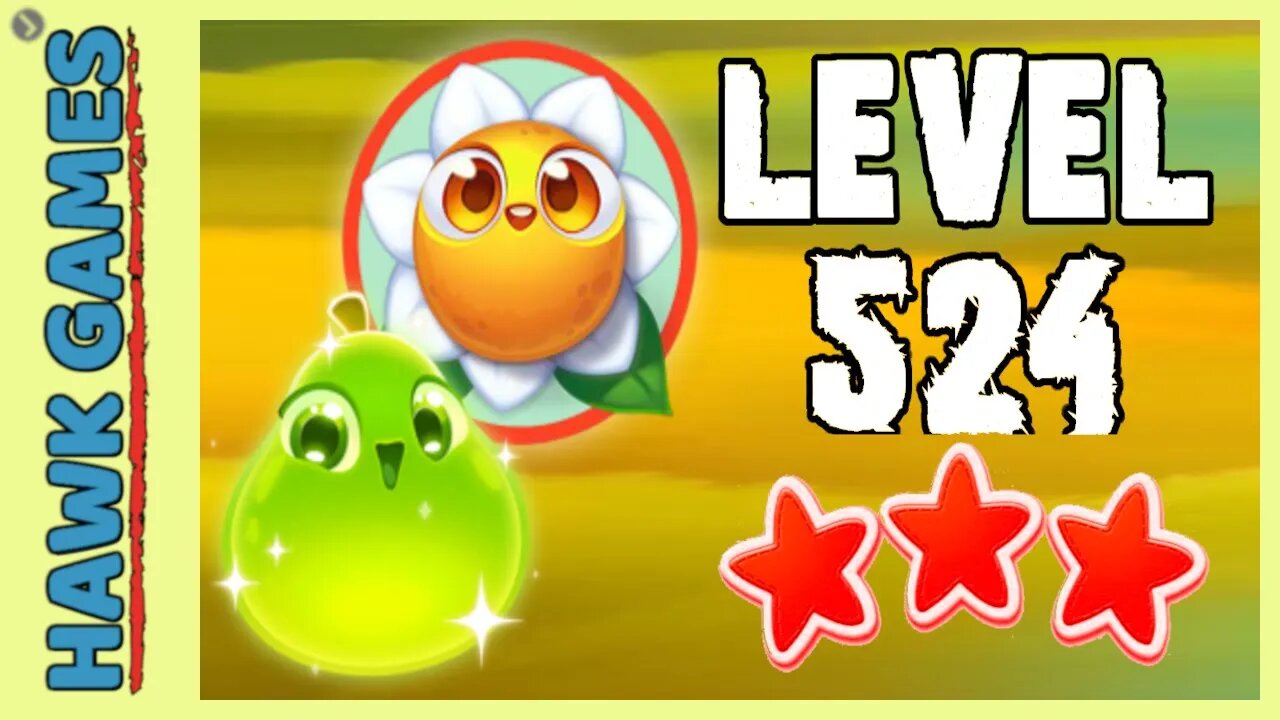 Farm Heroes Super Saga Level 524 Hard - 3 Stars Walkthrough, No Boosters