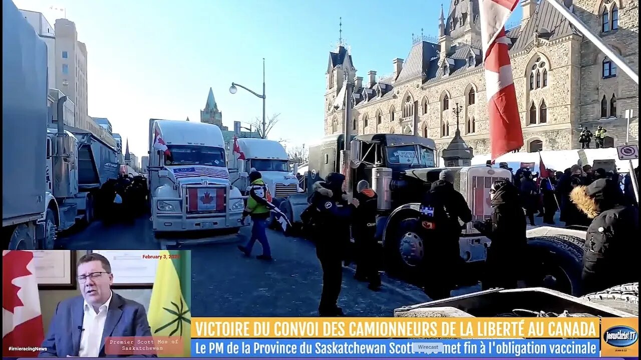 VICTOIRE DES CAMIONNEURS DE LA LIBERTÉ AU CANADA! Le Saskatchewan met fin au VENIN DU DRAGON