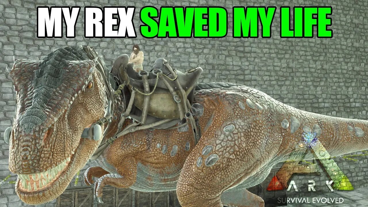 My Rex Saved My LIFE!! | ARK Official EP 15