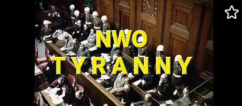 AGENDA TYRANNY! THE NEW WORLD ORDER