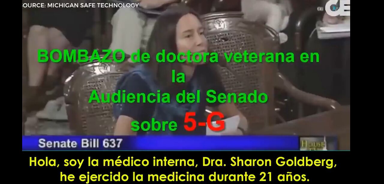 Bombazo de doctora en audiencia del senado sobre tecnología 5-G
