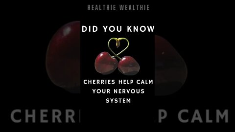 Cherries - The Health & Nutritious Roots of Your Diet || #health || #shorts || #healthtips