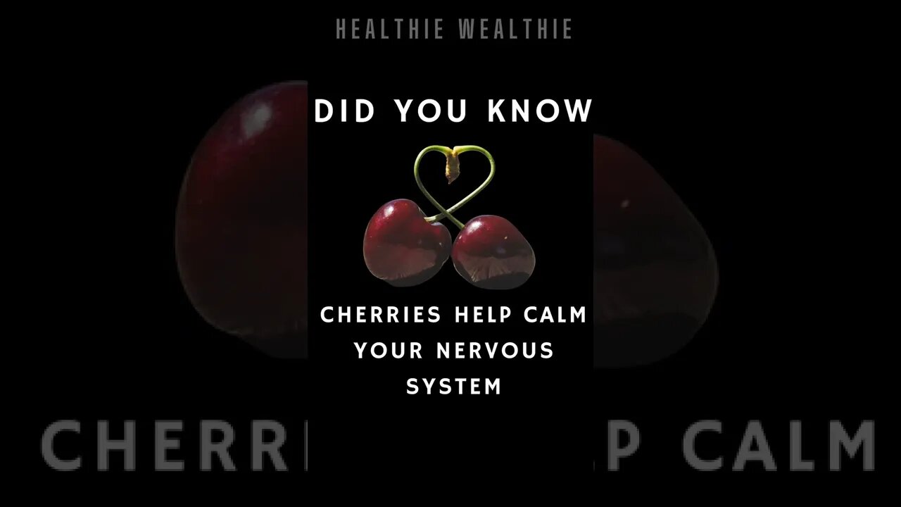 Cherries - The Health & Nutritious Roots of Your Diet || #health || #shorts || #healthtips