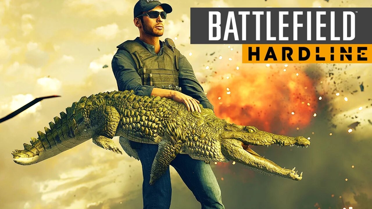 Battlefield Hardline - Random Moments 7 (Crocodile is Back, Trolling Teammates!)