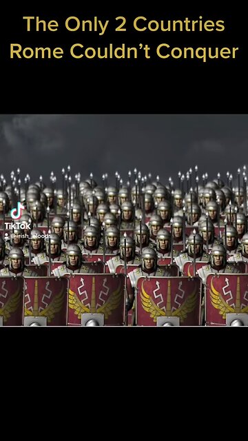 The only 2 Countries Rome Couldn’t Conquer!🇮🇪🏴󠁧󠁢󠁳󠁣󠁴󠁿
