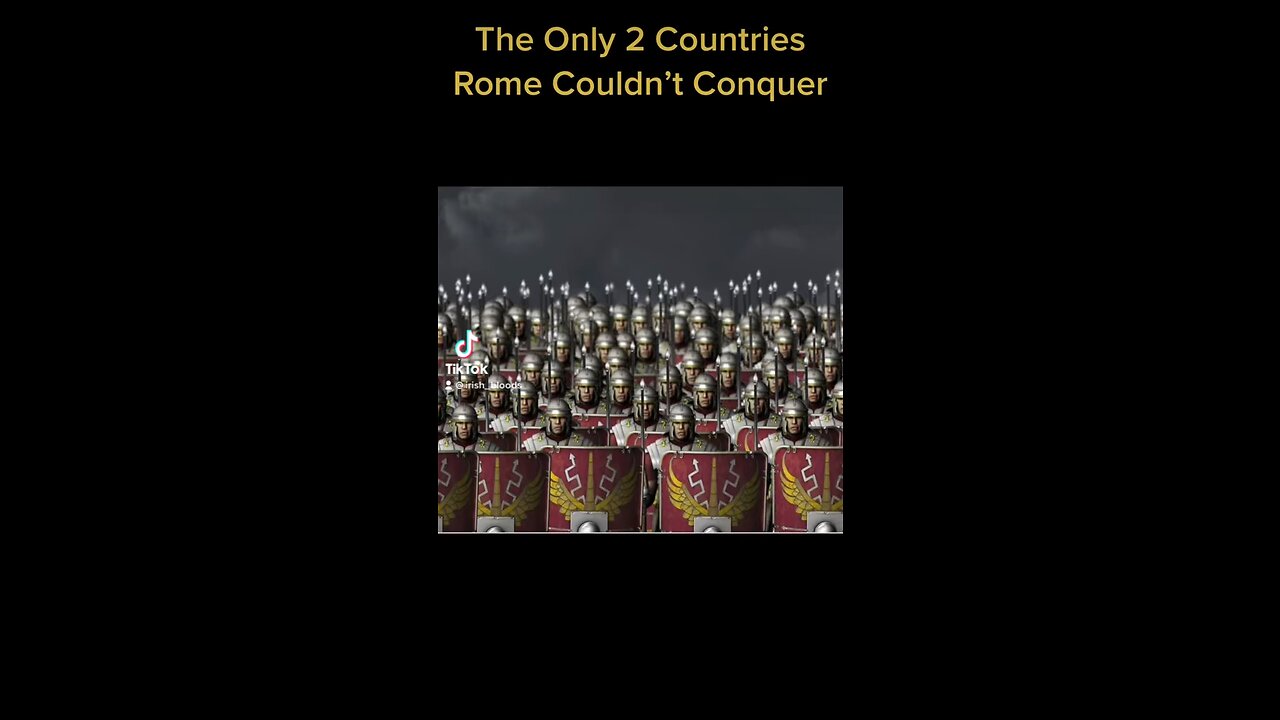 The only 2 Countries Rome Couldn’t Conquer!🇮🇪🏴󠁧󠁢󠁳󠁣󠁴󠁿