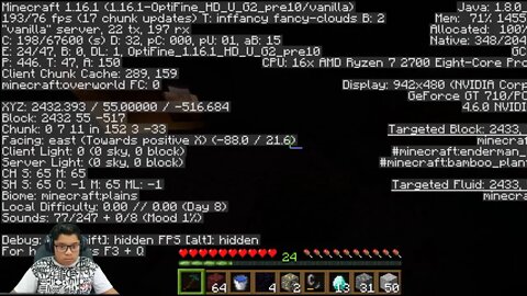 LIVE Almoço com Minecraft, bom almoço ai galera !!! - ep03