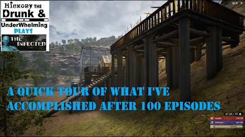 The Infected Gameplay A Quick Tour Of My Base After 100 Episodes.
