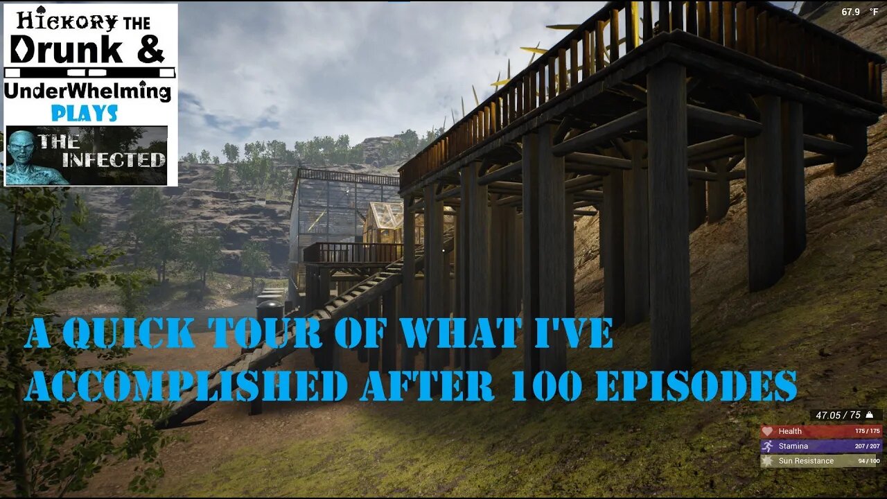 The Infected Gameplay A Quick Tour Of My Base After 100 Episodes.