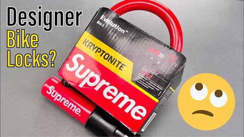 [1370] A Bad Idea: “Designer” Bike Locks (Supreme)